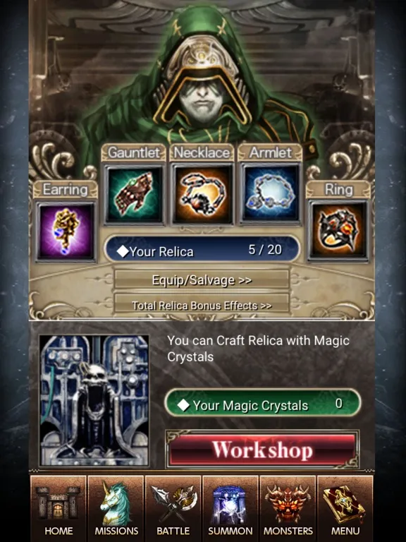 Dark Summoner iPad  سکرین شاٹس
