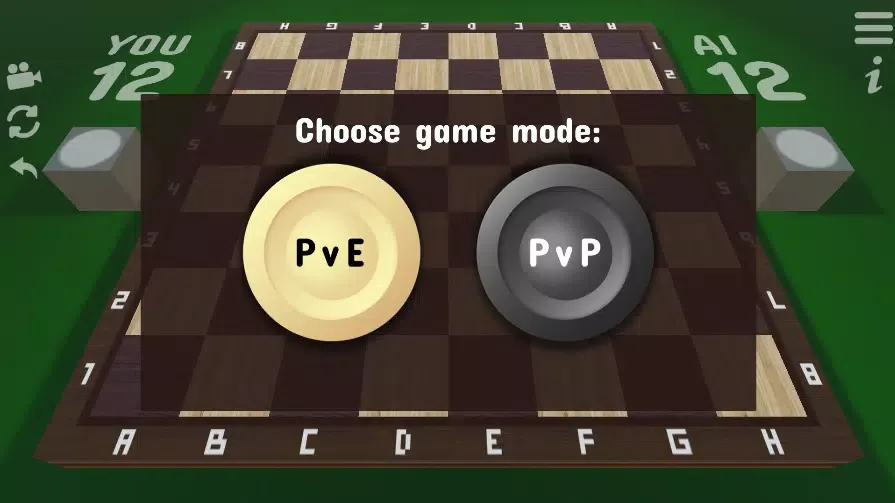 ภาพหน้าจอของ Checkers