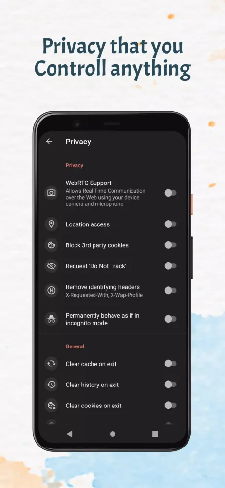Secure Browser - Dark Web, Deep Web スクリーンショット