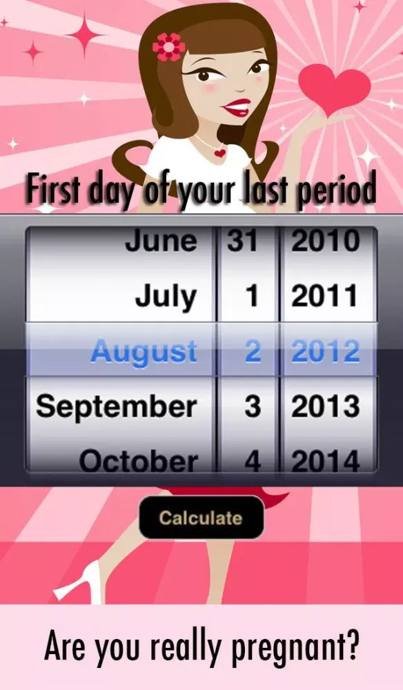 صور Pregnancy Due date Calculator - How Pregnant am I ? Week & days tracker (baby signs)