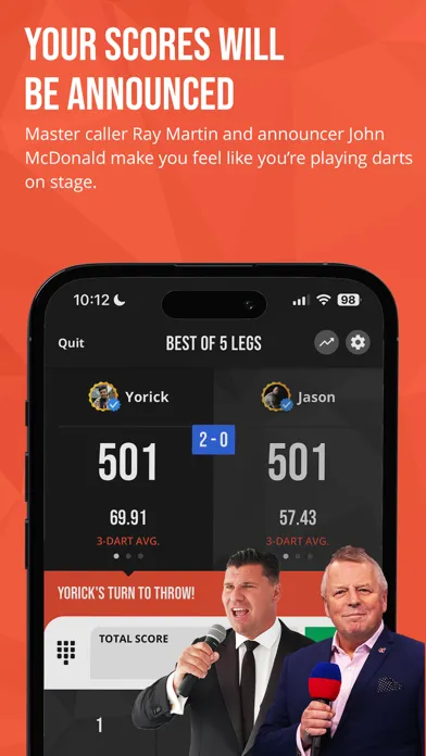 Screenshot di DartCounter