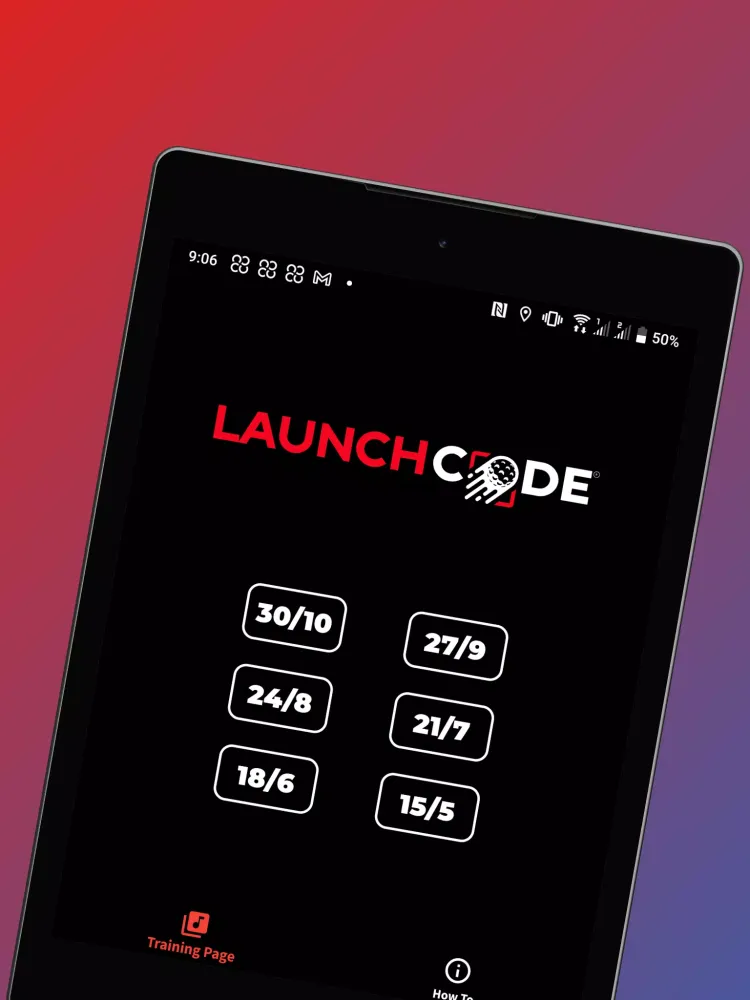 LAUNCH CODE® Tempo Training स्क्रीनशॉट