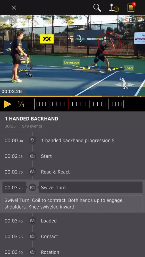 Tangkapan skrin SportEdTV for Coaches
