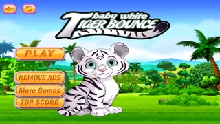 Baby White Tiger Bounce : Sky Dash with Mittens the Super Sonic Cub Screenshots