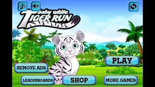 Baby White Tiger Run : Dash Race with Mittens the Super Sonic Cub Screenshots