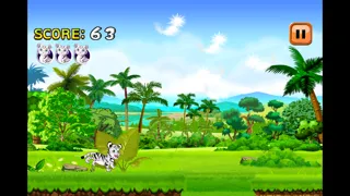 Baby White Tiger Run : Dash Race with Mittens the Super Sonic Cub Screenshots