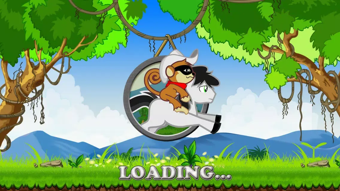 Cowboy Monkey Rangers : My Horse Race Across the Border With Lone Star Heroes Screenshots