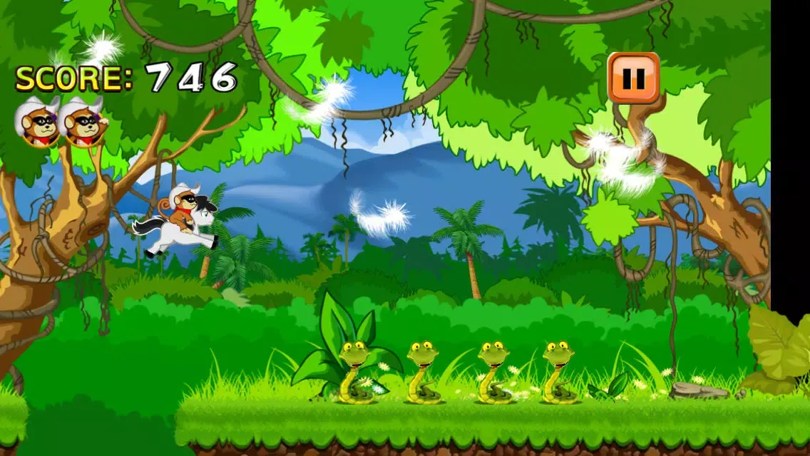 Cowboy Monkey Rangers : My Horse Race Across the Border With Lone Star Heroes Screenshots
