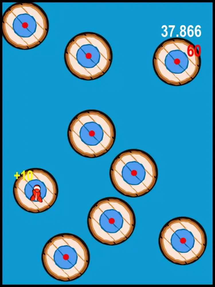 Crazy Darts - fun sports games for kids iPad  سکرین شاٹس