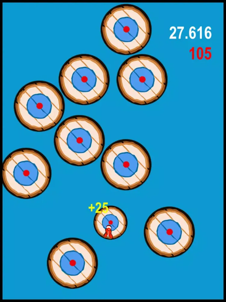 Crazy Darts - fun sports games for kids iPad  سکرین شاٹس