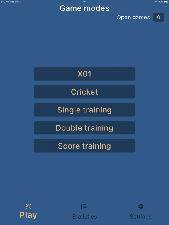Dart Scorer 2024 iPad  سکرین شاٹس