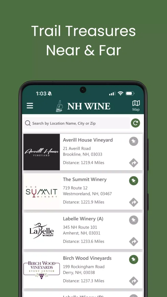 NH Wine Trail Screenshots