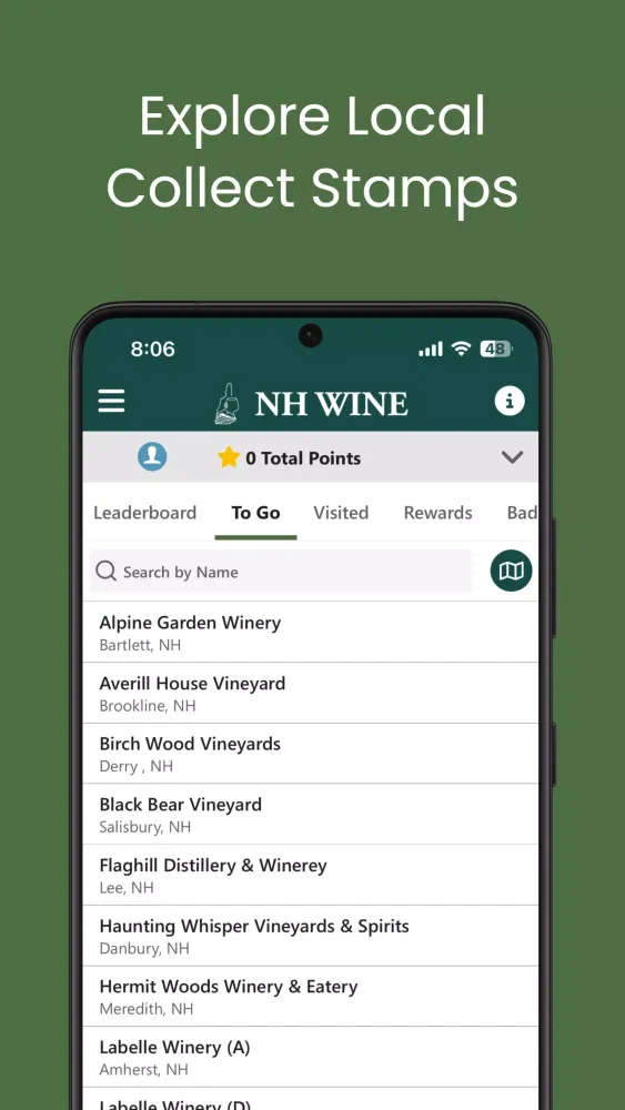 NH Wine Trail Screenshots