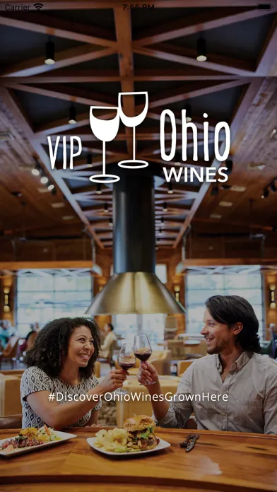 Capturas de tela do Ohio Wines VIP