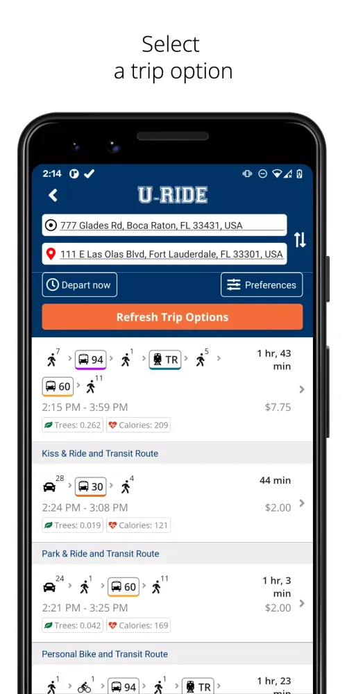 U-RIDE Screenshots