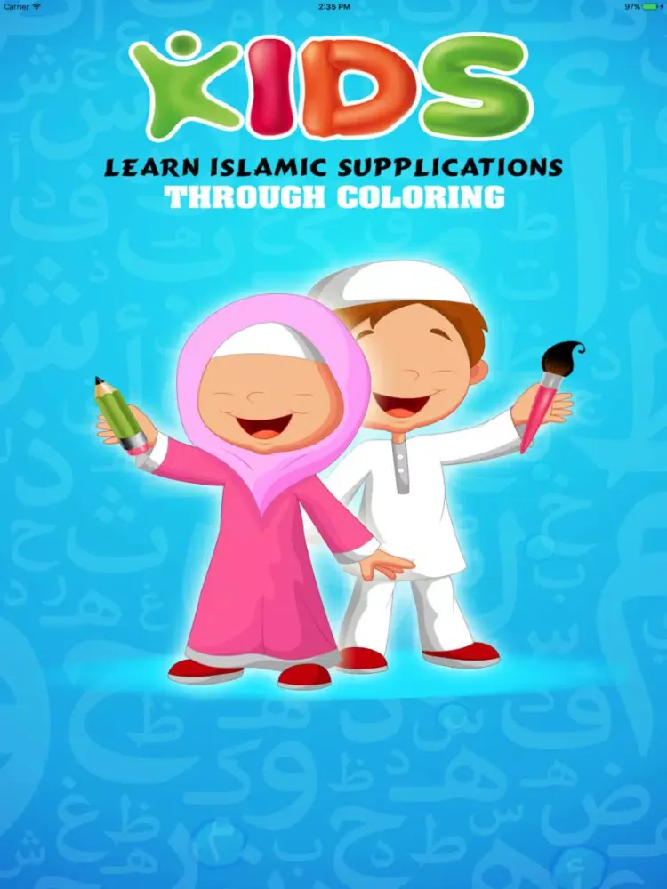 Tangkapan layar Kids Dua Coloring iPad 