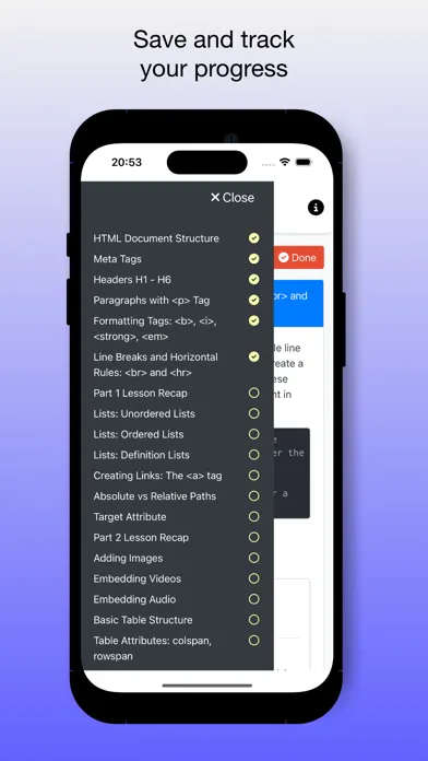 Learn HTML 5 for Beginners Screenshots