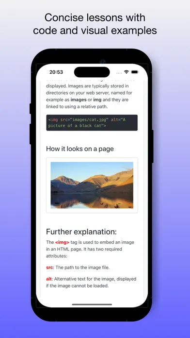Learn HTML 5 for Beginners Screenshots