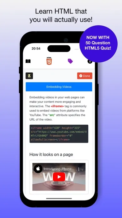 Learn HTML 5 for Beginners Screenshots