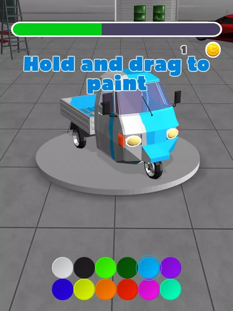 Ảnh chụp màn hình của Restoration Garage iPad 
