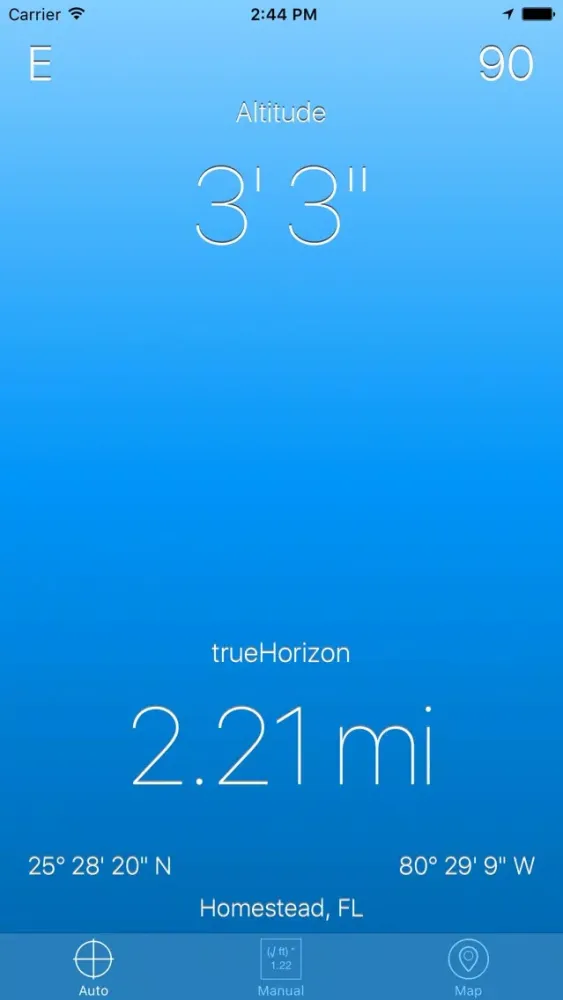 Скриншоты trueHorizon