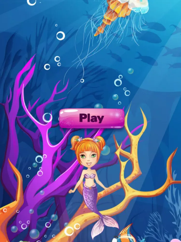Скриншоты Bubble world of mermaid iPad 