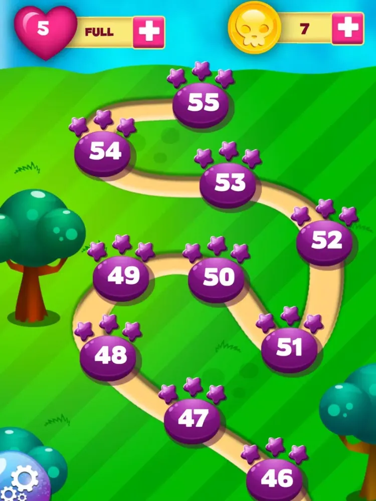 Скриншоты Bubble world of mermaid iPad 