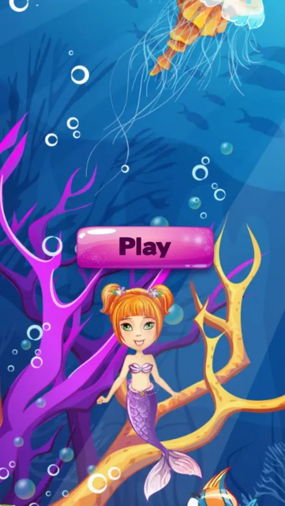 Скриншоты Bubble world of mermaid