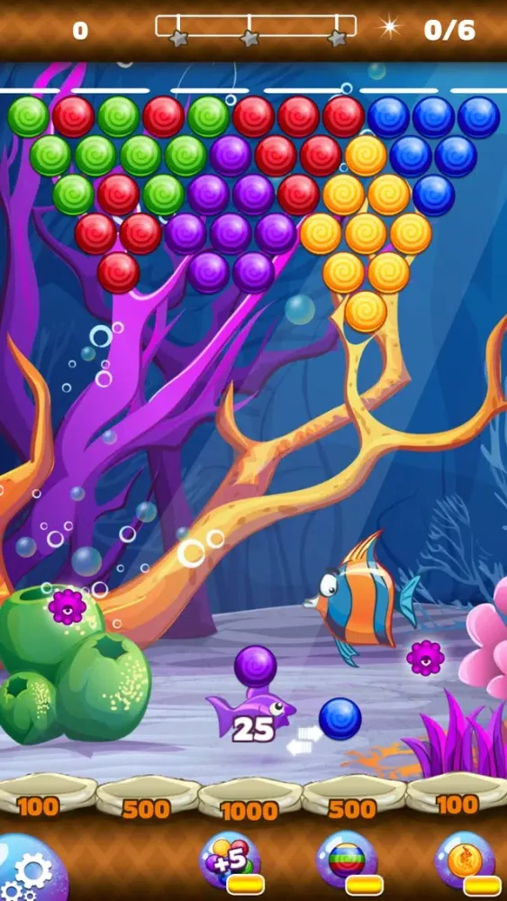 Скриншоты Bubble world of mermaid