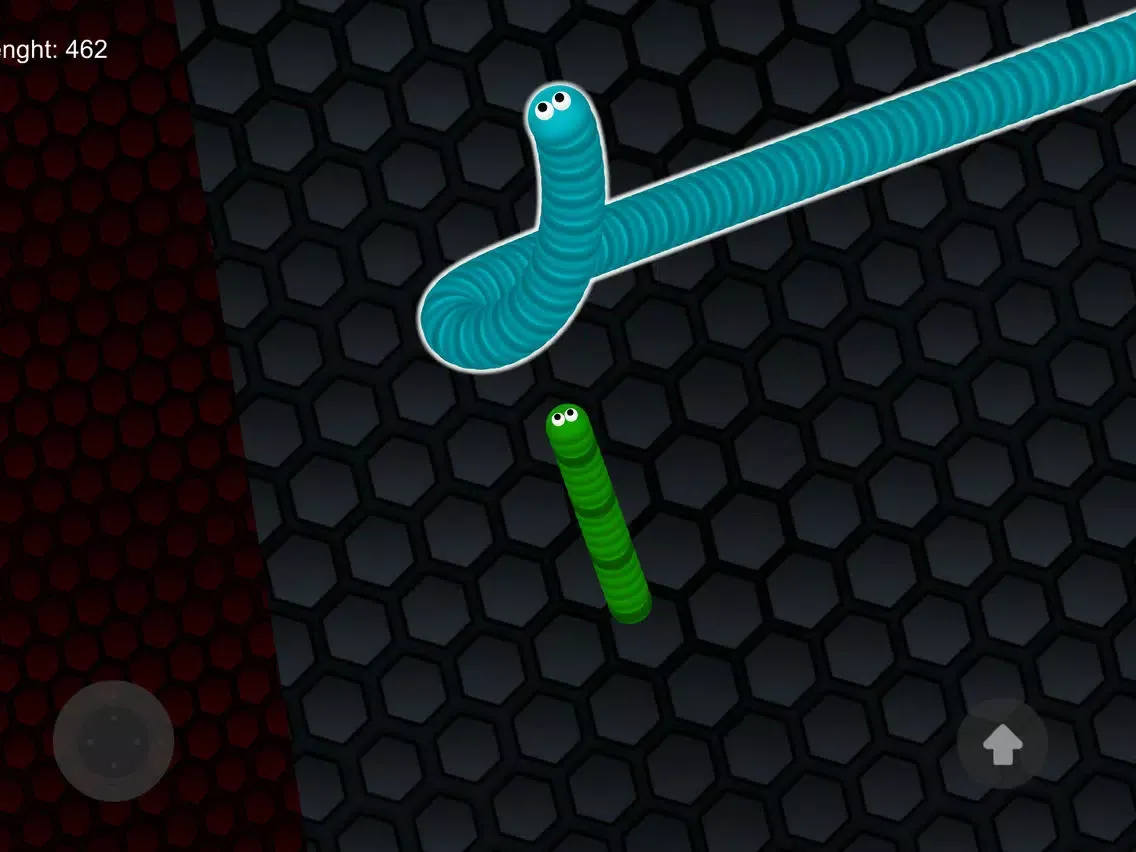 Rolling Slither Snake - Worm eat bite color dot iPad  স্ক্রিনশট