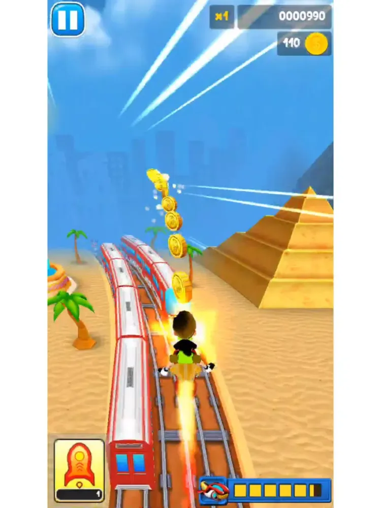 Tangkapan skrin Dash Alien Kids Dash! iPad 