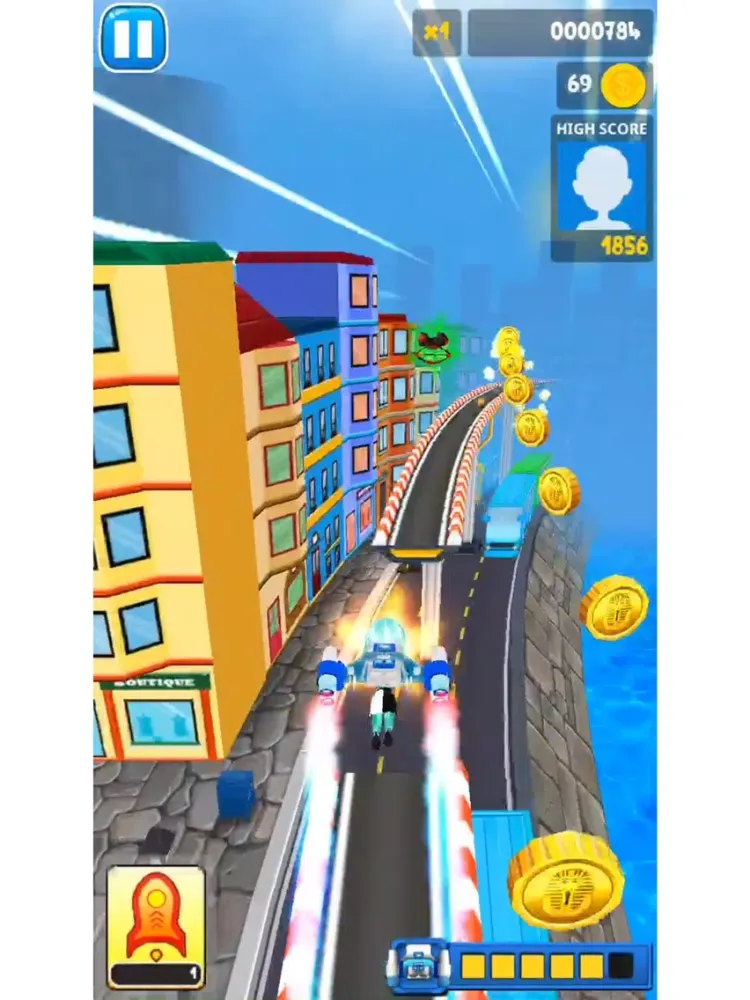 Tangkapan skrin Dash Alien Kids Dash! iPad 