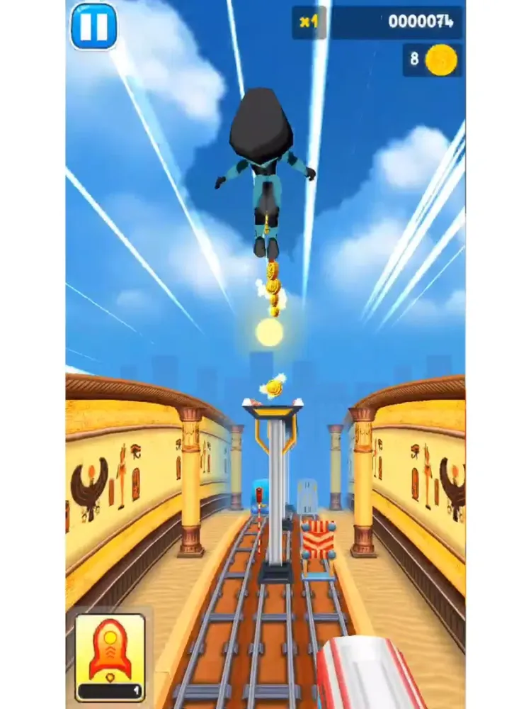Tangkapan skrin Dash Alien Kids Dash! iPad 