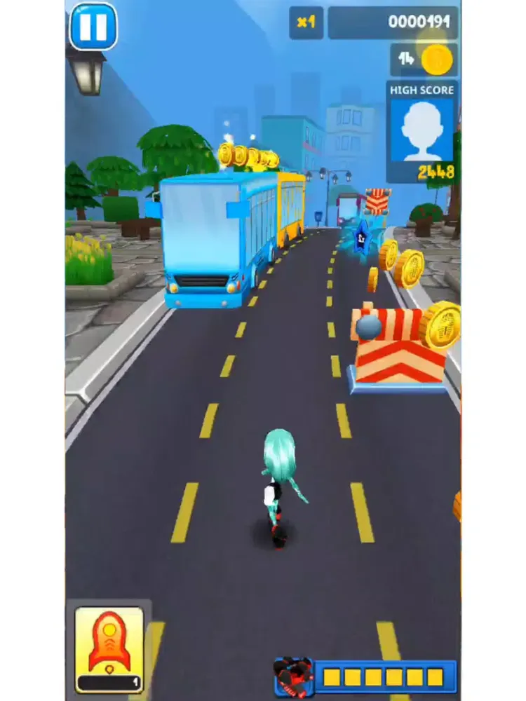 Tangkapan skrin Dash Alien Kids Dash! iPad 