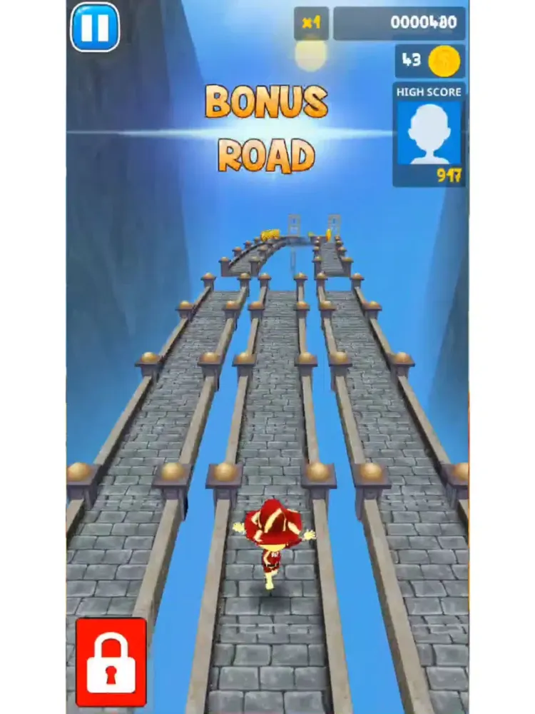 Tangkapan skrin Dash Alien Kids Dash! iPad 