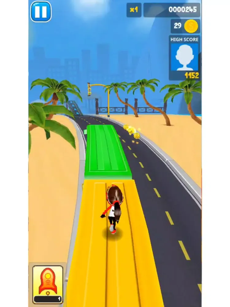 Tangkapan skrin Dash Alien Kids Dash! iPad 