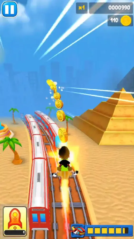 Tangkapan skrin Dash Alien Kids Dash!