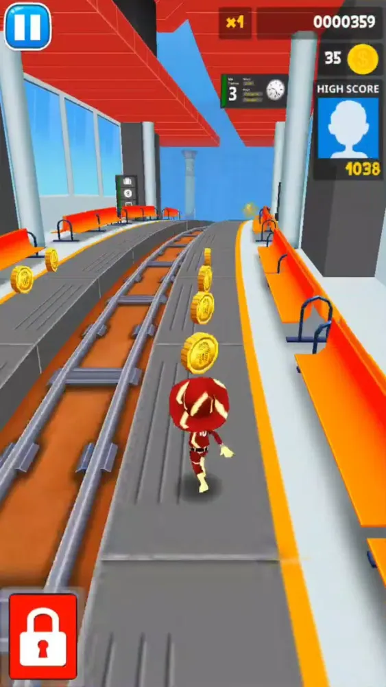 Tangkapan skrin Dash Alien Kids Dash!