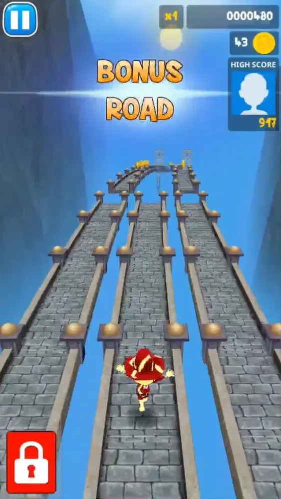 Tangkapan skrin Dash Alien Kids Dash!