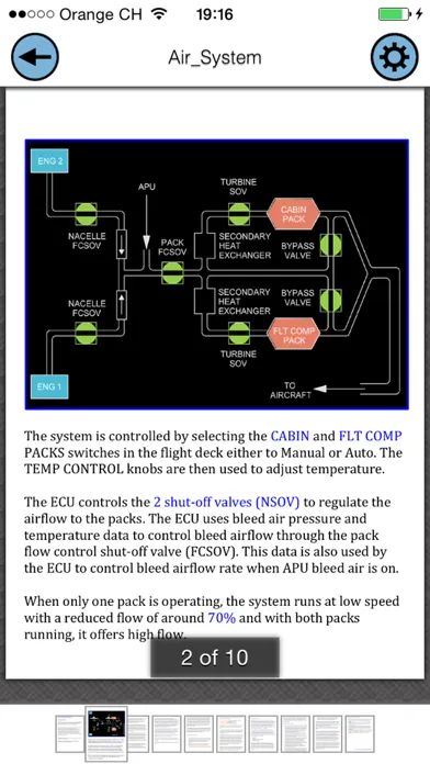 Capturas de pantalla de Bombardier Dash 8 Q400 Pilot Guide