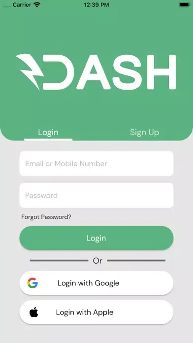 Tangkapan layar Dash - All Inclusive Delivery