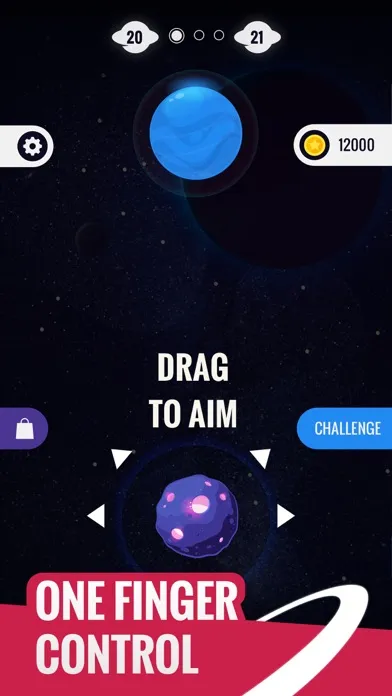 Ảnh chụp màn hình của Lunar Orbit: Space Flight Game