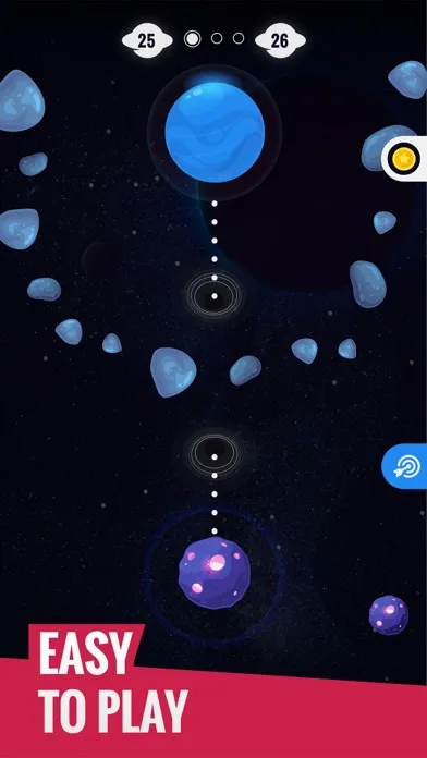 Ảnh chụp màn hình của Lunar Orbit: Space Flight Game