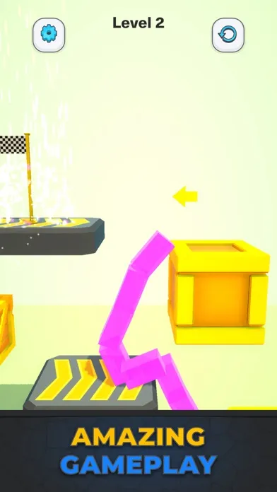 ภาพหน้าจอของ Jelly Snake - Game for fun