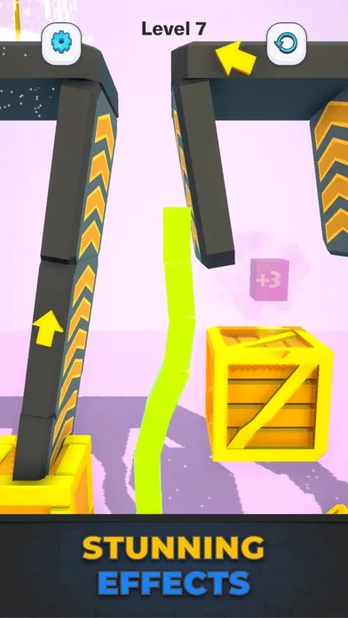 ภาพหน้าจอของ Jelly Snake - Game for fun