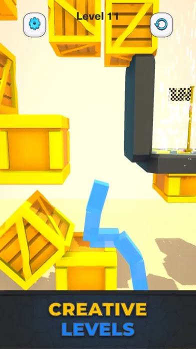 ภาพหน้าจอของ Jelly Snake - Game for fun