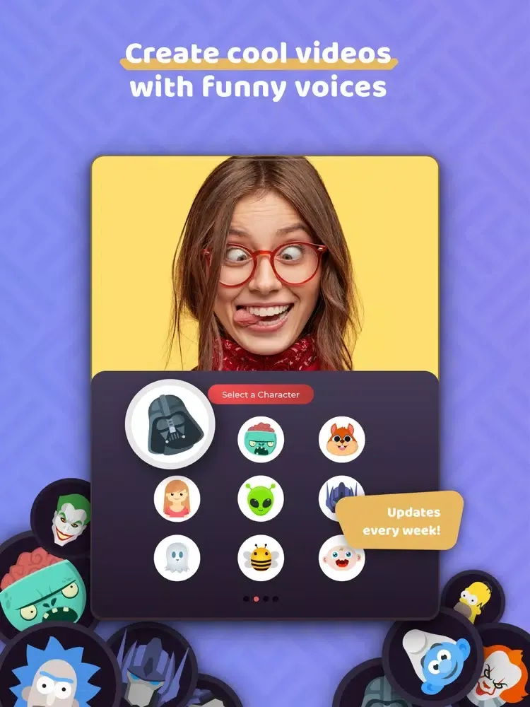 Tangkapan skrin Deep Voice Changer: Meme Maker iPad 