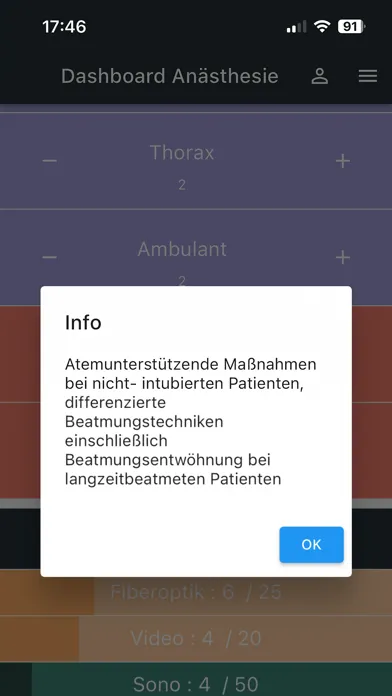 Anästhesie Dashboard স্ক্রিনশট