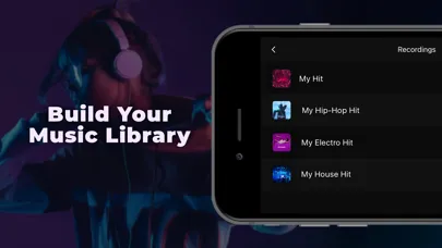 Ảnh chụp màn hình của U Beats: Beat Pad. Music Maker