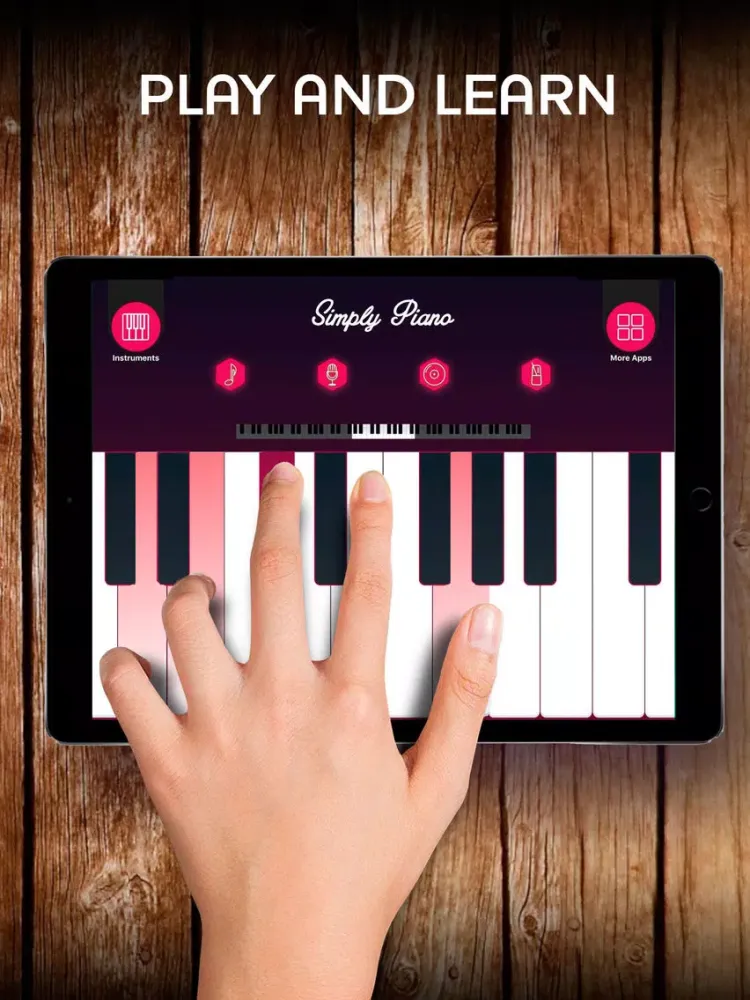 Piano keyboard - music maker iPad  Ekran Görüntüleri